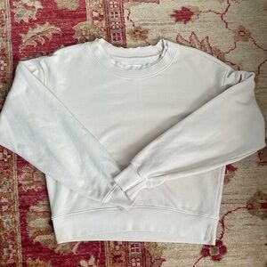 MATE the Label Organic Cotton Cropped Crew Neck